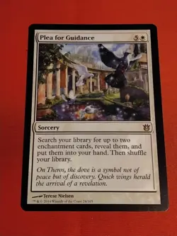 Plea for Guidance - Born of the Gods - Magic The Gathering MTG - Unplayed Mint+ - Image 1