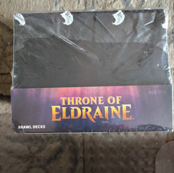 Magic the Gathering - THRONE OF ELDRAINE - box CASE all 4 Brawl DECKS Sealed - Image 3