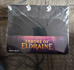 Magic the Gathering - THRONE OF ELDRAINE - box CASE all 4 Brawl DECKS Sealed - Image 5