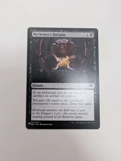MTG - Reckoner's Bargain - The List Reprints (LIST) NM/M Condition - Image 1
