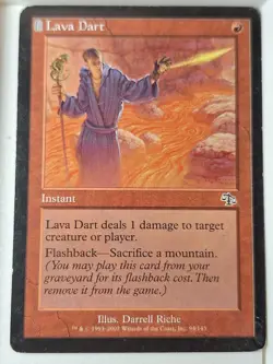 Lava Dart - Judgment - Magic the Gathering MTG Nice! - Image 1
