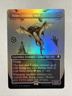Momo, Friendly Flier (Borderless) Avatar: The Last Airbender Foil - Image 1