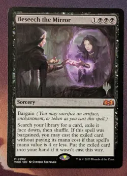 MTG - Beseech the Mirror (promo pack) - WOE (NM+) - Image 1