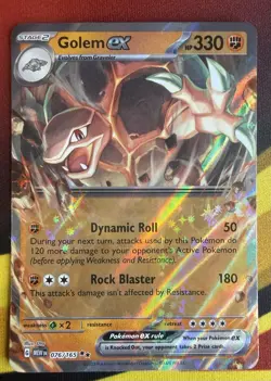 Golem ex - 076/165 - S&V 151 - Pokemon TCG - Mint/NM - English - Image 2
