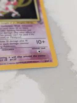 The Pokemon Company Pokemon TCG Mr. Mime Jungle 6/64 Unlimited Holo Rare 40 HP - Image 2