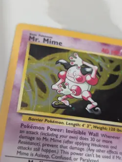 The Pokemon Company Pokemon TCG Mr. Mime Jungle 6/64 Unlimited Holo Rare 40 HP - Image 4