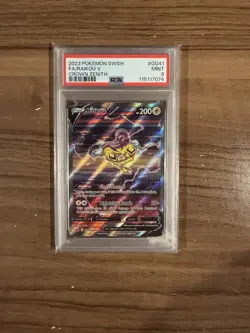 2023 Pokemon Sword And Shield Crown Zenith Raikou V #GG41 PSA 9 - Image 1