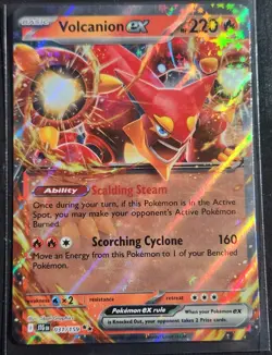 Volcanion Ex 031/159 Holo Journey Together Pokemon TCG 2025 - Image 1