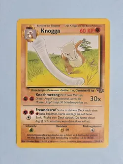 2000 Knogga 39/64 (Marowak) - Jungle - NM/LP Pokemon TCG - German - Image 1