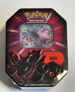 Pokemon TCG Destined Rivals Team Rocket Tin: Mewtwo Ex Sealed - Image 1