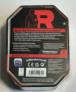 Pokemon TCG Destined Rivals Team Rocket Tin: Mewtwo Ex Sealed - Image 2