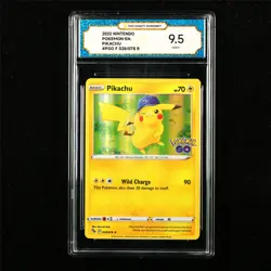 TQG 9.5 MINT+ 2022 Pokemon ENG Pikachu 028/078 R - Image 1