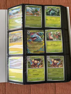 Pokemon TCG Mega Evolution 1-132 100% Complete Base Master Set w/Binder - Image 1