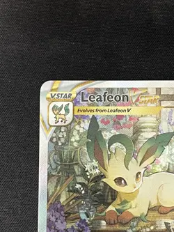 Leafeon VSTAR GG35/GG70 Crown Zenith: Galarian Gallery Pokemon TCG NM - Image 3