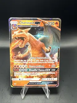 Pokemon Charizard GX SM195 SM Promo Holo - Image 1