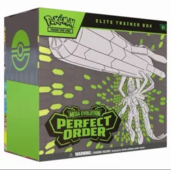 Pokemon TCG: Mega Evolution 3: Perfect Order: Elite Trainer Box ships 3/27 - Image 1