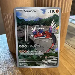 Pokemon Koraidon 014 Pokemon Center Stamped Promo Sv: Scarlet & Violet NM - Image 1