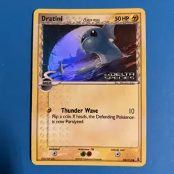 Dratini Pokemon EX Delta Species Reverse Holo Stamped 66/113 NM - Image 1