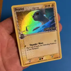 Dratini Pokemon EX Delta Species Reverse Holo Stamped 66/113 NM - Image 2