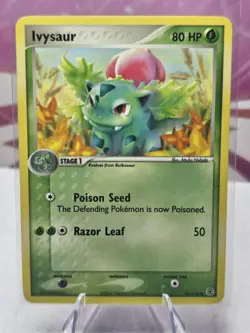 Ivysaur 35/112 - Pokemon TCG - Near Mint EX Fire Red Leaf Green - Non Holo - Image 1