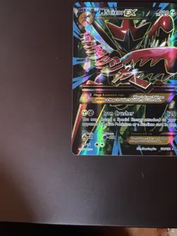 M SCIZOR EX 2016 POKEMON XY BREAKPOINT ULTRA RARE HOLO B 120/122 Q3137 - Image 5
