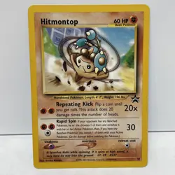 Hitmontop #37 - Black Star Promo Non-Holo Rare - 2001 Pokemon TCG - LP - Image 1