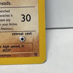 Hitmontop #37 - Black Star Promo Non-Holo Rare - 2001 Pokemon TCG - LP - Image 4