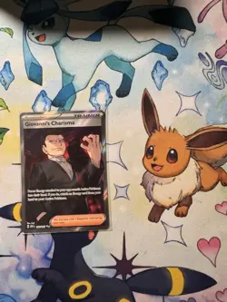Giovanni's Charisma SR 197/165 Ultra Rare Pokemon Scarlet & Violet 151 NM - Image 1