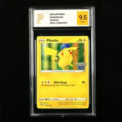 TQG 9.5 MINT+ 2022 Pokemon ENG Pikachu 028/078 R - Image 1