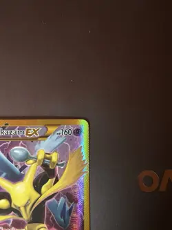 Alakazam EX Fates Collide 125/124 Full Art Holo Secret Rare Pokemon TCG - Image 3