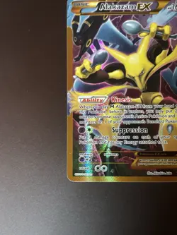Alakazam EX Fates Collide 125/124 Full Art Holo Secret Rare Pokemon TCG - Image 5