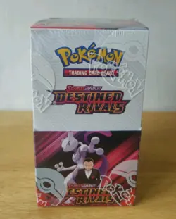 🚀Pokemon Destined Rivals Half Booster Box 18 Booster Packs Scarlet & Violet - Image 1