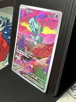 Elgyem 120/086 Sv: Black Bolt Illustration Rare Full Art Holo 60 HP Pokemon TCG - Image 2