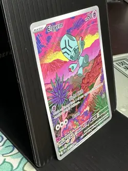Elgyem 120/086 Sv: Black Bolt Illustration Rare Full Art Holo 60 HP Pokemon TCG - Image 3