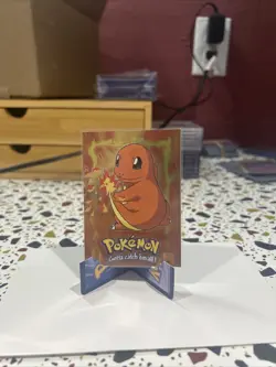 Pokemon Topps Blue Label 1998 E4/12 #4 Holo Charmander - Image 1