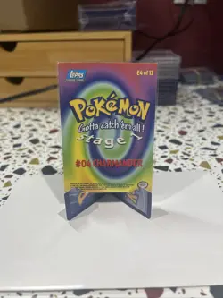 Pokemon Topps Blue Label 1998 E4/12 #4 Holo Charmander - Image 2