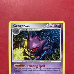Gengar Non-Holo Rare 18/100 Pokemon Stormfront LP to NM - Image 3