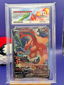 Charizard V - Alternative Art - Brilliant Stars - 154/172 - ACE 10 GEM MINT - Image 3