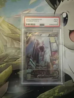 Mewtwo V (Alternate Full Art) 072/078 Pokemon GO Holo - Image 1