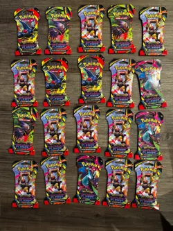 💥Pokemon Mega Evolution Phantasmal Flames Sleeved Booster Pack Lot Of 20💥 - Image 1