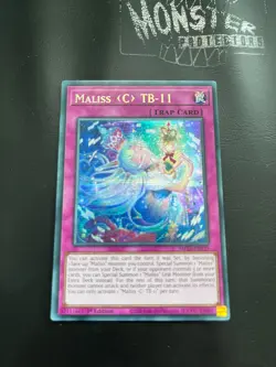 YUGIOH MALISS C TB-11 PRISMATIC SECRET RARE MP25-EN129 1ST EDITION - Image 1
