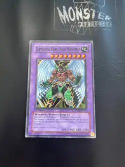 YUGIOH ELEMENTAL HERO WILD WINGMAN COMMON DP03-EN011 1ST EDITION - Image 1