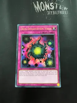 YUGIOH DECK DEVASTATION VIRUS ULTRA RARE LCKC-EN047 1ST EDITION - Image 1