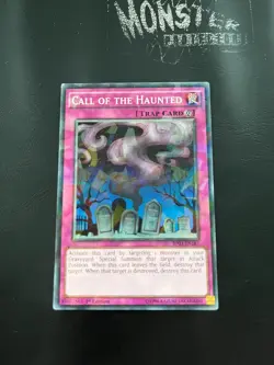 YUGIOH CALL OF THE HAUNTED SHATTERFOIL RARE BP03-EN187 1ST EDITION - Image 1