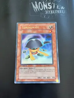 YUGIOH TUNINGWARE ULTRA RARE DP08-EN011 1ST EDITION - Image 1