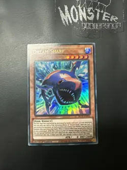 YUGIOH DREAM SHARK ULTRA RARE BLCR-EN025 1ST EDITION - Image 1