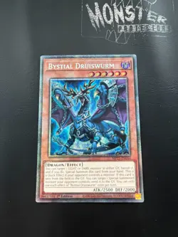 YUGIOH BYSTIAL DRUISWURM STARLIGHT RARE MP25-EN044 1ST EDITION - Image 1