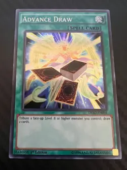 Yugioh Advance Draw DESO-EN056 Super Rare 1st Edition NM - Image 1