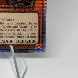 Yu-Gi-Oh Queen Azamina SUDA-EN009 Quarter Century Rare 1st Edition Near Mint - Image 5