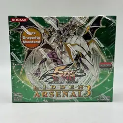 Yugioh Hidden Arsenal 3 1st Edition Booster Box 24 count TCG CCG Rare! - Image 1